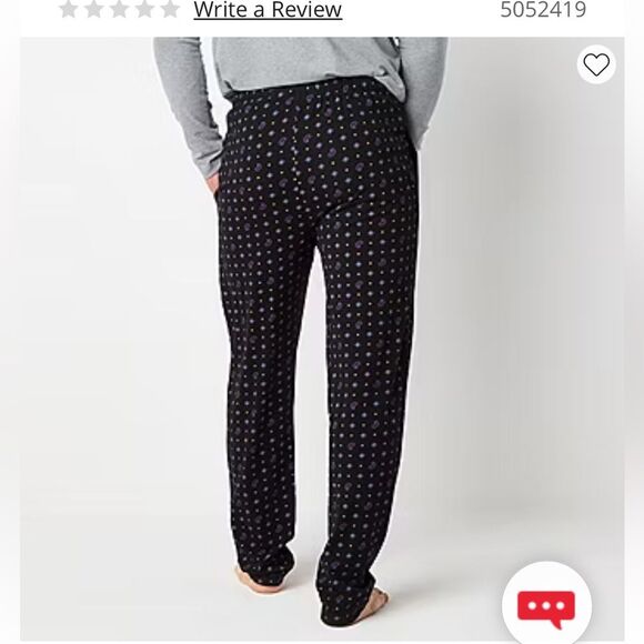 NWT Stafford regular Fit BLACK Knit Sleep Pants SIZE XL - Picture 3 of 6